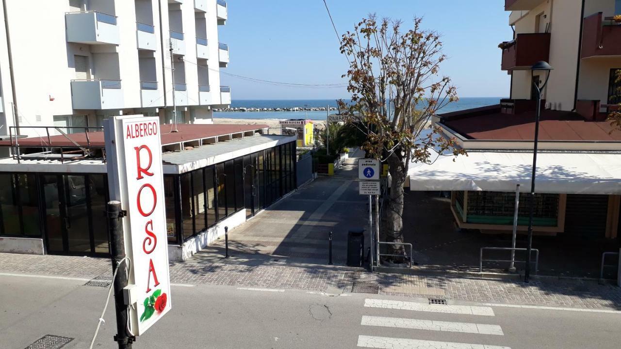 Hotel Rosa Rimini Bagian luar foto